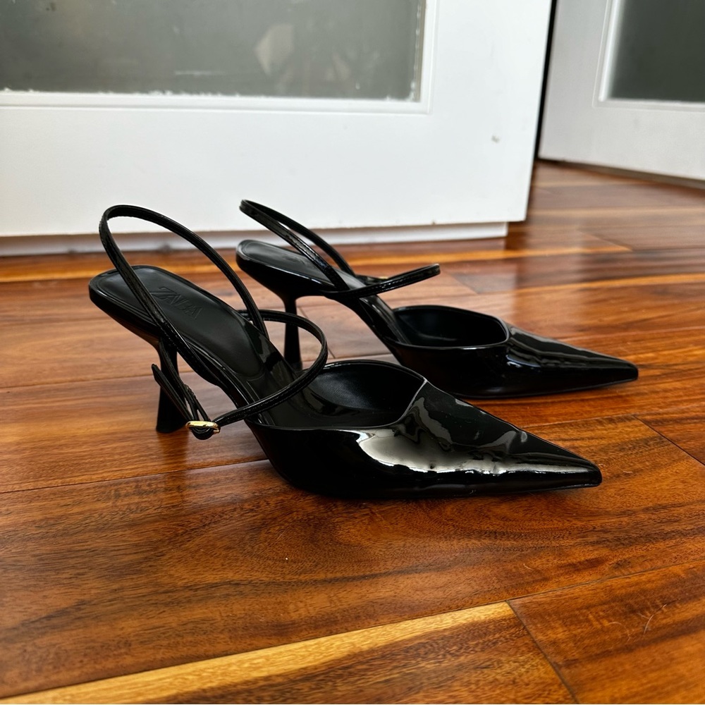 Zara kitten heels